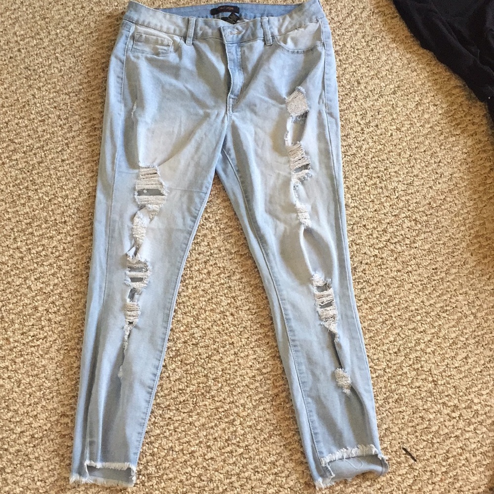 Size 12 ripped jeans